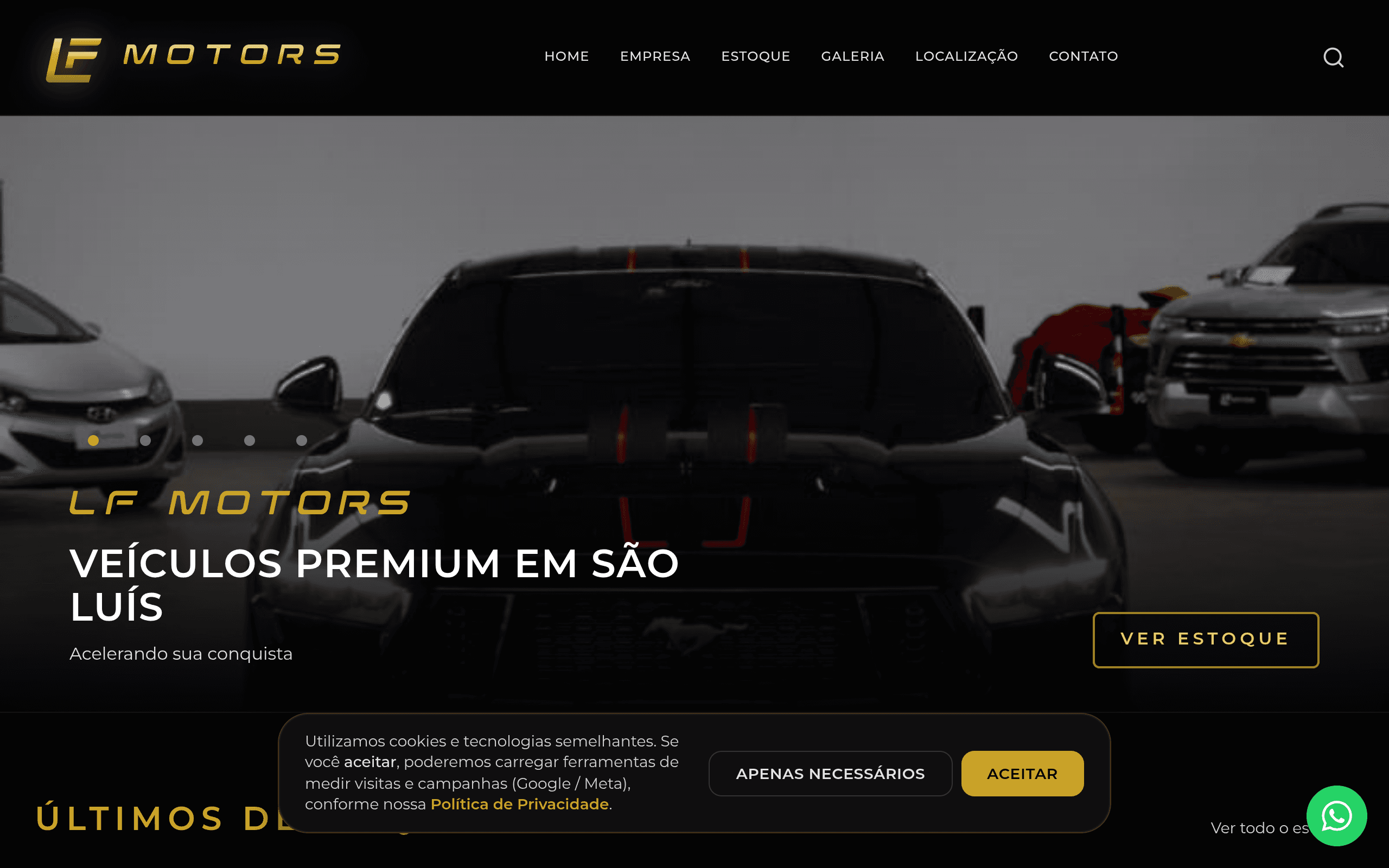 Home da LF Motors